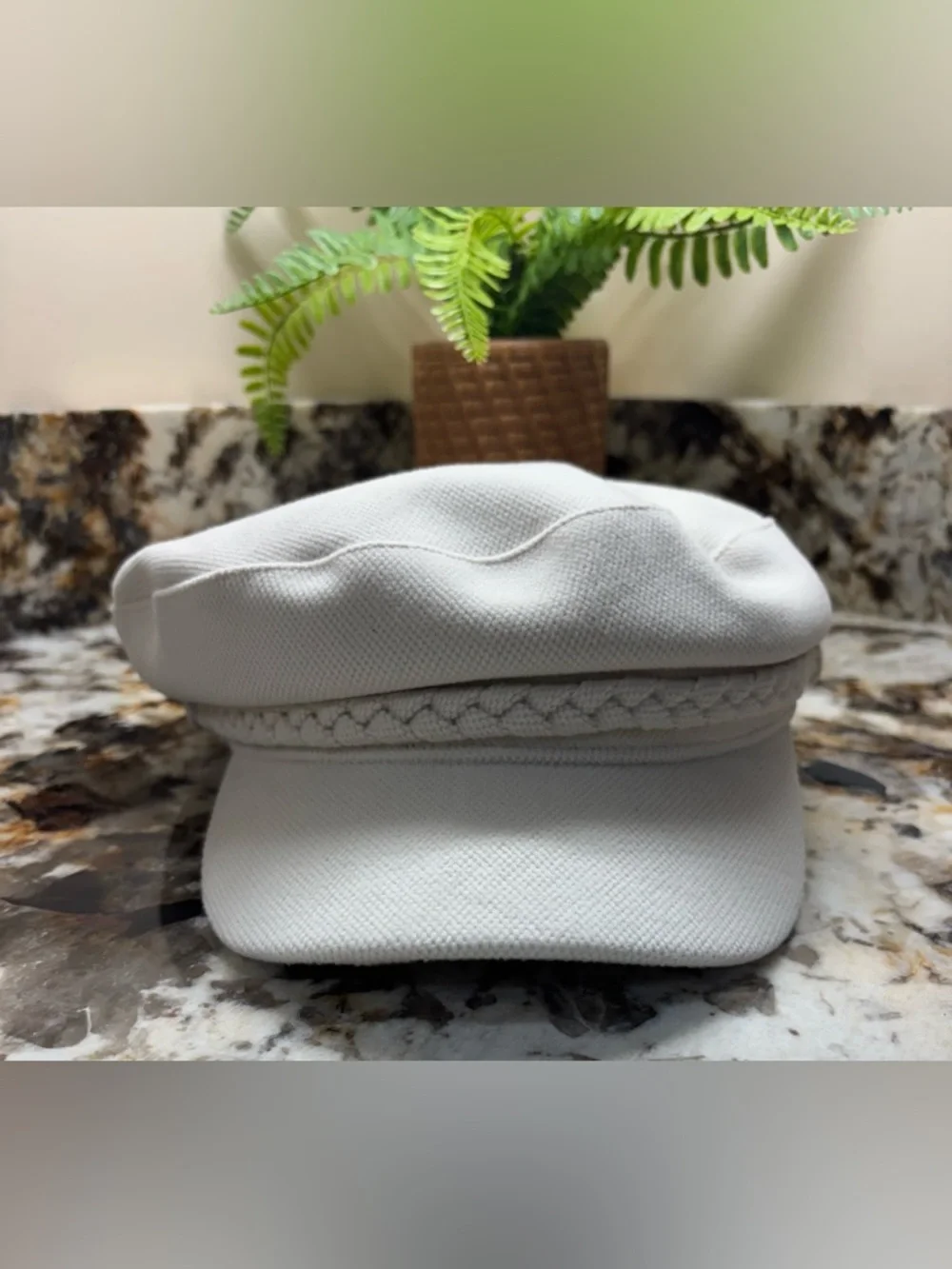 Time and Tru White Fisherman Cap - Picture 6 of 8